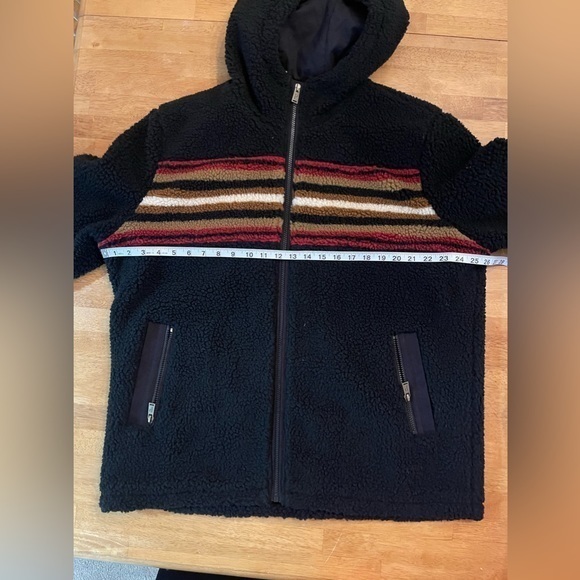 Pendleton Black With Stripes Flannel Jacket Dry Goods Men’s Size Extra Large‎ - Picture 4 of 9